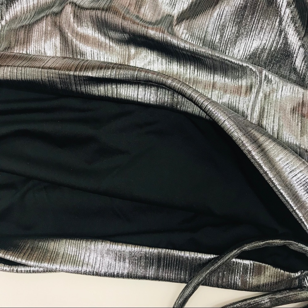 Guess Metallic Midi Skirt - Picture 4 of 6